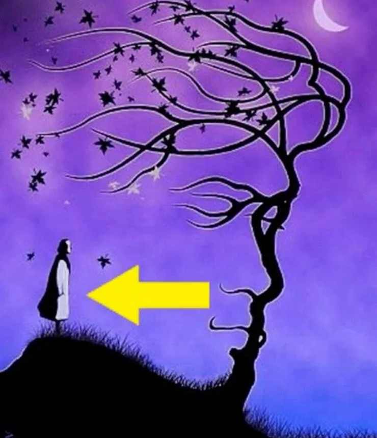 Test psicologico: albero, volto da donna, luna o persona