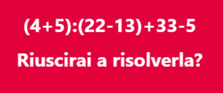 Espressione matematica