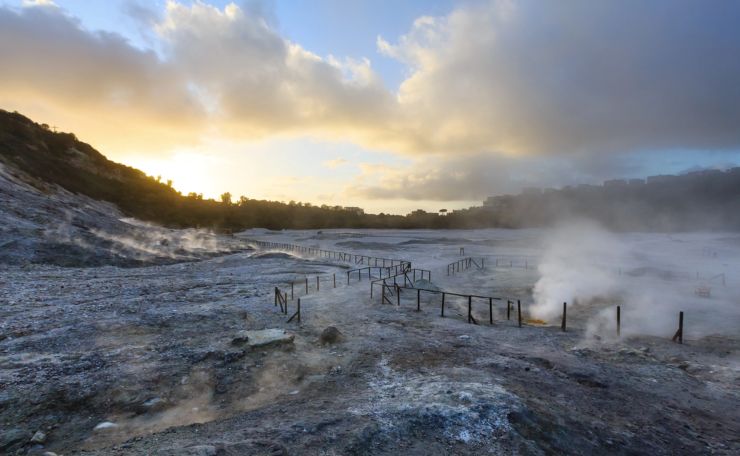 La solfatara di Pozzuoli (Depositphotos foto)