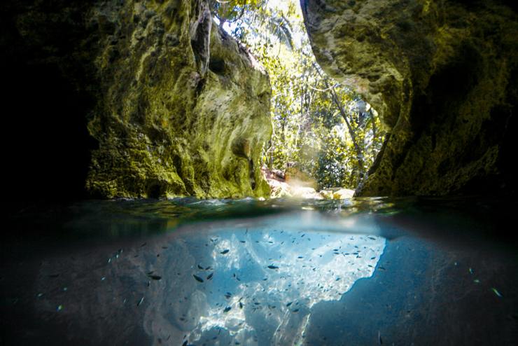 Interno della caverna