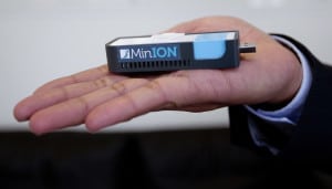 MinION, sequenziatore portatile di DNA