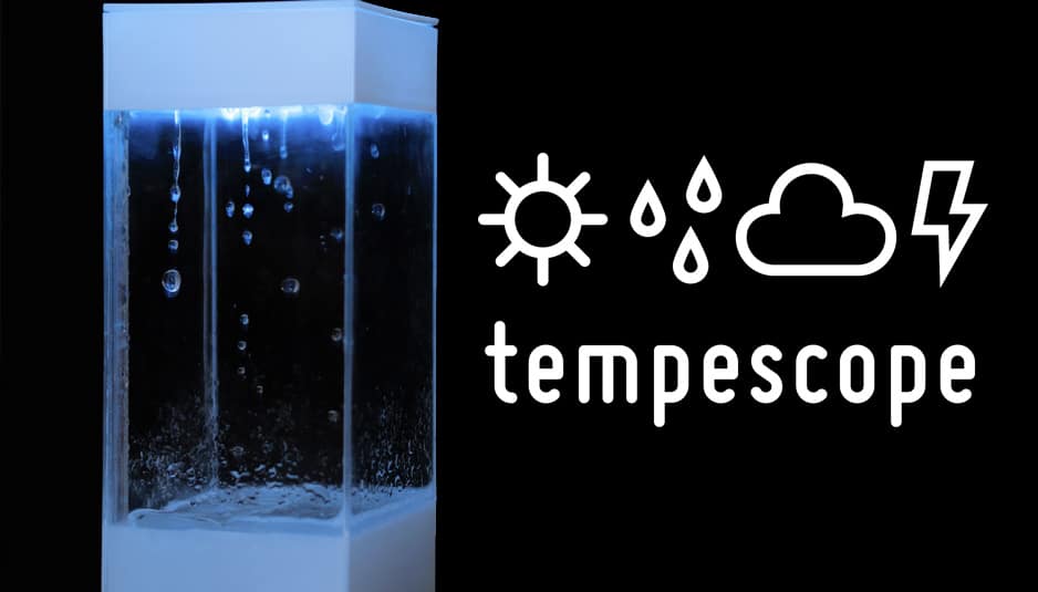 Tempescope, ambient physical display