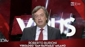 Roberto Burioni su RAI 2, Virus: il contagio delle idee