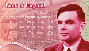 La banconota da 50 sterline col volto di Alan Turing