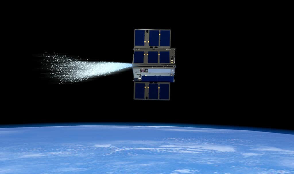 Satelliti alimentati ad acqua - CubeSat, crediti: NASA