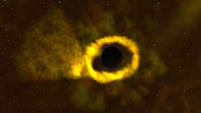 buco nero stella