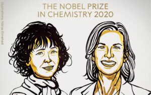 Premi Nobel per la Chimica 2020. Credits: Niklas Elmehed