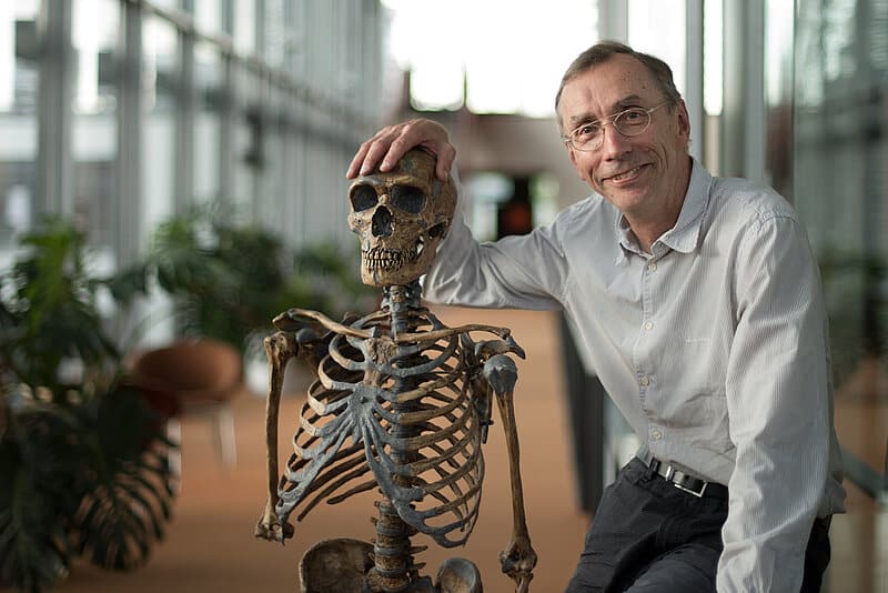 Vita dei Neanderthal. Svante Pääbo, premio Nobel nel 2022, inventore della tecnica di sequenziamento del DNA.