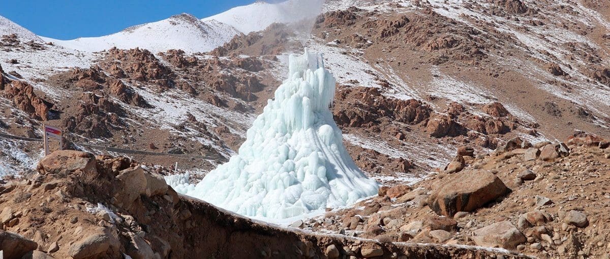 Stupa di ghiaccio