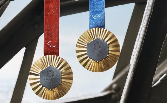 medaglia olimpica di Parigi 2024