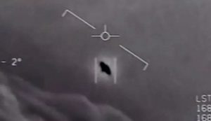 Immagine di un UFO sul radar