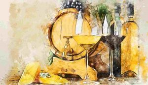 Illustrazione di vari vini (Pixabay)